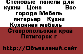 Стеновые  панели для кухни › Цена ­ 1 400 - Все города Мебель, интерьер » Кухни. Кухонная мебель   . Ставропольский край,Пятигорск г.